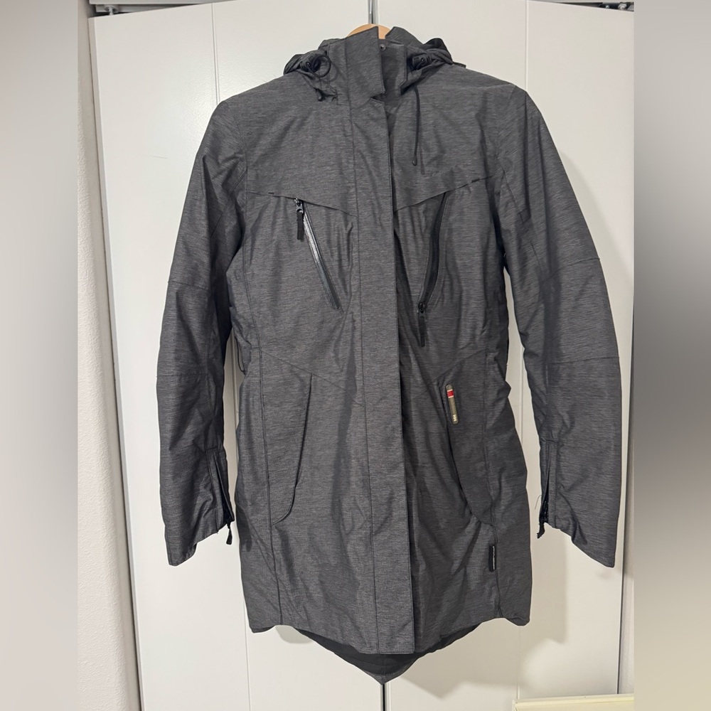 Women’s Helly, Hansen Gray Hooded Jacket